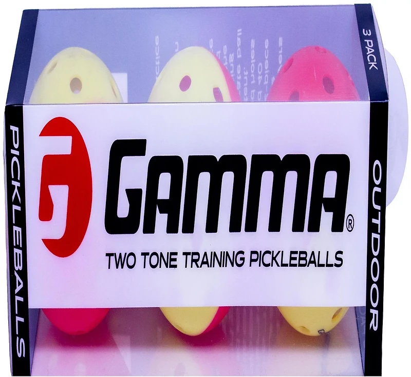 Gamma Pickleball Outdoor Pickleballs 3-Pack