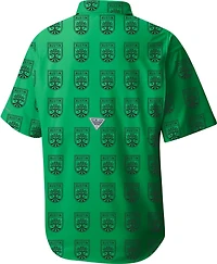 Columbia Sportswear Men's Austin FC Sublimated Tamiami Button Down Shirt