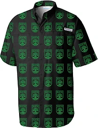 Columbia Sportswear Men's Austin FC Sublimated Tamiami Button Down Shirt
