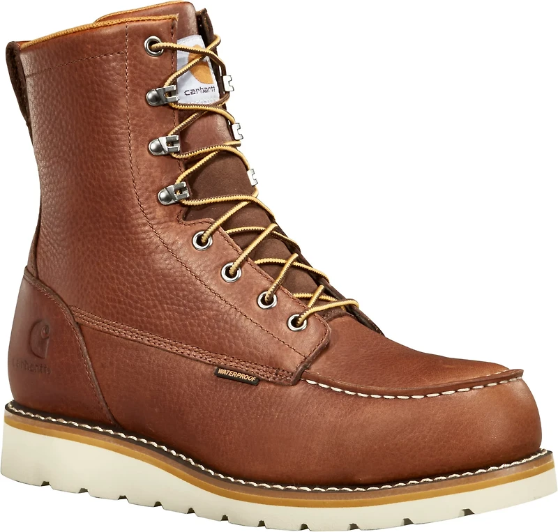 Carhartt Men's Waterproof Moc Steel Toe Wedge Work Boots