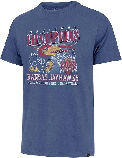 47 Men's University of Kansas National Champs Franklin Short Sleeve T-shirt