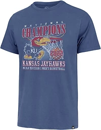 47 Men's University of Kansas National Champs Franklin Short Sleeve T-shirt