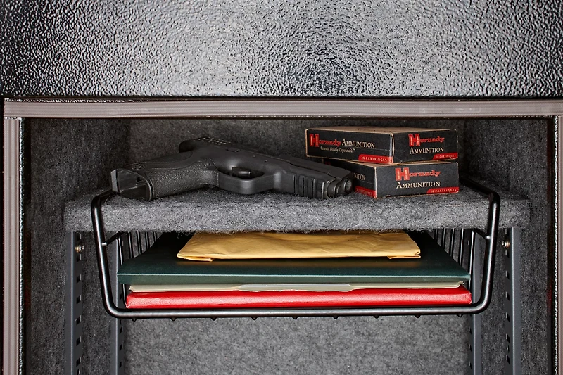 SnapSafe Hanging Basket Shelf