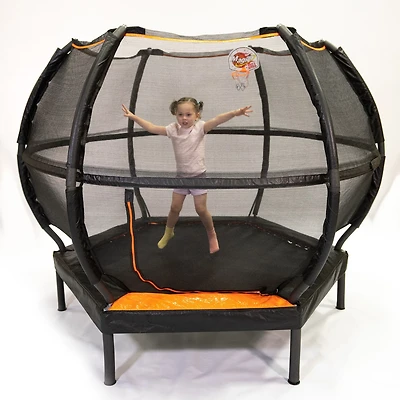 Jumpking 7 ft Hexagonal ZorbPOD Trampoline
