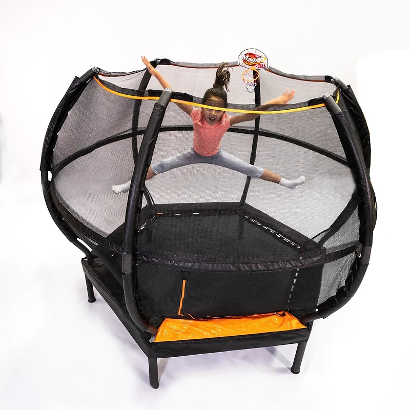 Jumpking 7 ft Hexagonal ZorbPOD Trampoline