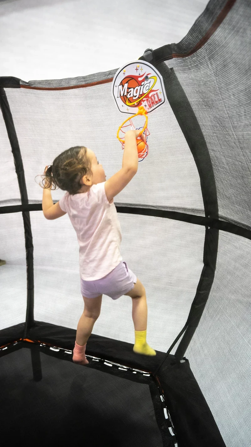 Jumpking 7 ft Hexagonal ZorbPOD Trampoline