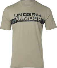 Under Armour Men's Camo Chest Stripe Short Sleeve T-shirt