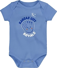 Outerstuff Infants’ Kansas City Royals Change Up Creeper 3-Pack