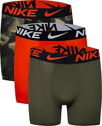 Nike Boys' Print Boxer Briefs 3-Pack