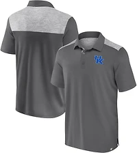Fanatics Men’s University of Kentucky Iconic Brushed Blocked Long Shot Polo Shirt