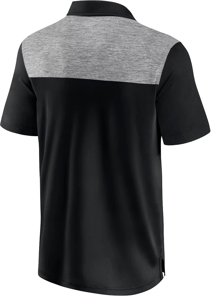 Fanatics Men's Texas A&M University Iconic Blocked Long Shot Polo Shirt