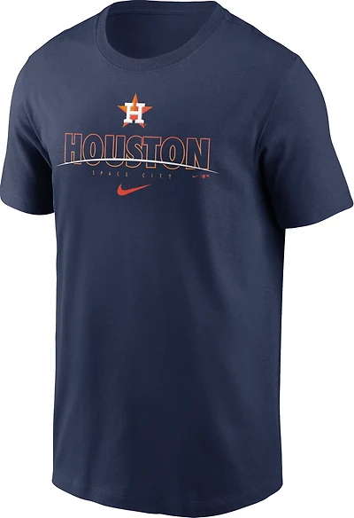 Nike Men's Houston Astros Space Outline T-shirt