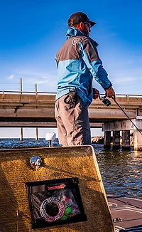 TackleWebs 12” Wide by 10” High Hook and Loop Pocket