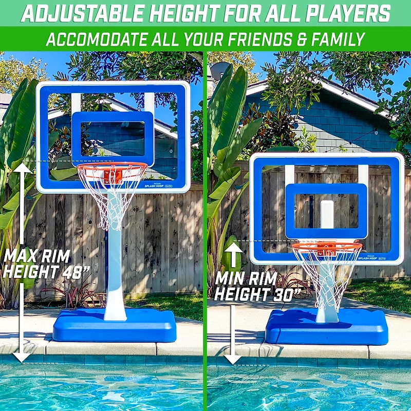GoSports Splash Hoop ELITE Swimming Pool Basketball Hoop