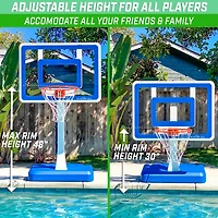 GoSports Splash Hoop ELITE Swimming Pool Basketball Hoop