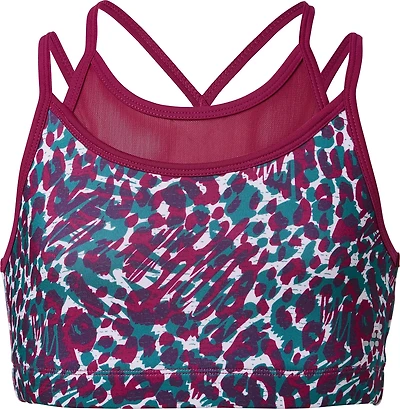 BCG Girls’ Strappy Mesh Pieced Bra