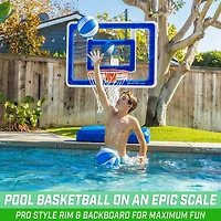 GoSports Splash Hoop ELITE Swimming Pool Basketball Hoop