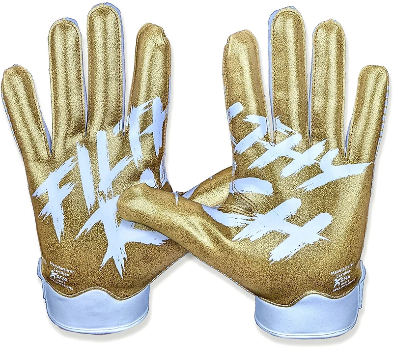 Battle Youth Doom Filthy Rich Sparkle Football Gloves