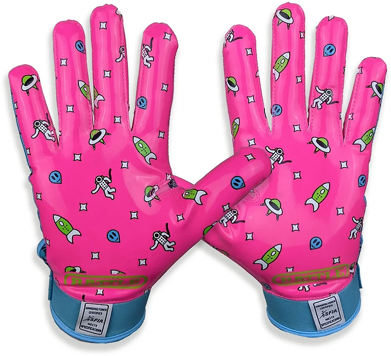 Battle Youth Alien Football Gloves