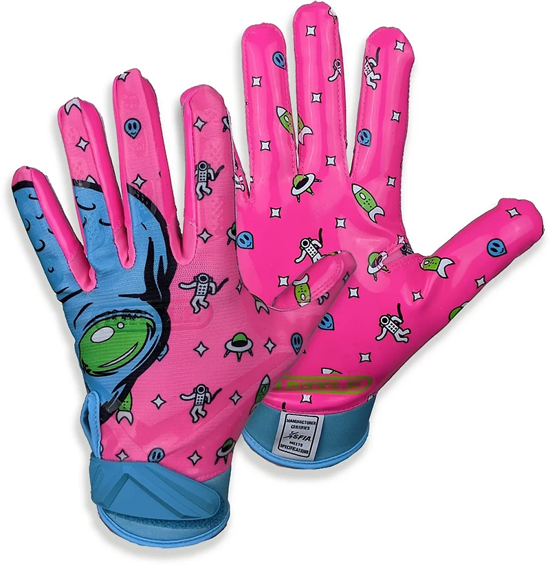 Battle Youth Alien Football Gloves
