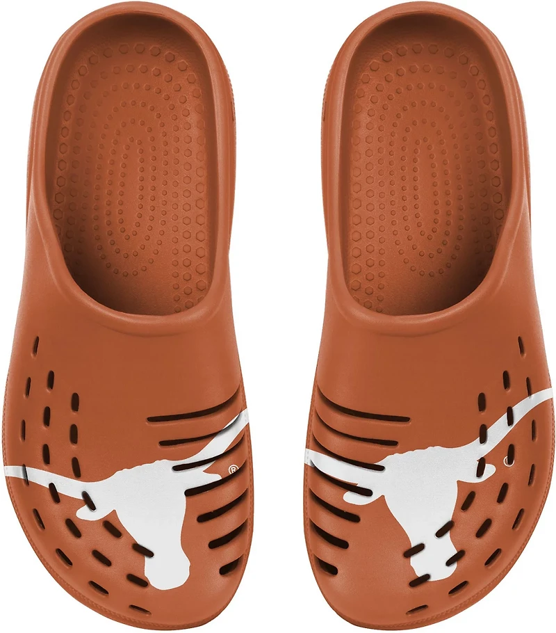 FOCO Men’s University of Texas Big Logo Clogs