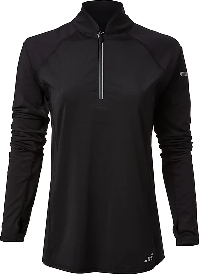 BCG Women's UPF Club 1/4 Zip Long Sleeve Shirt