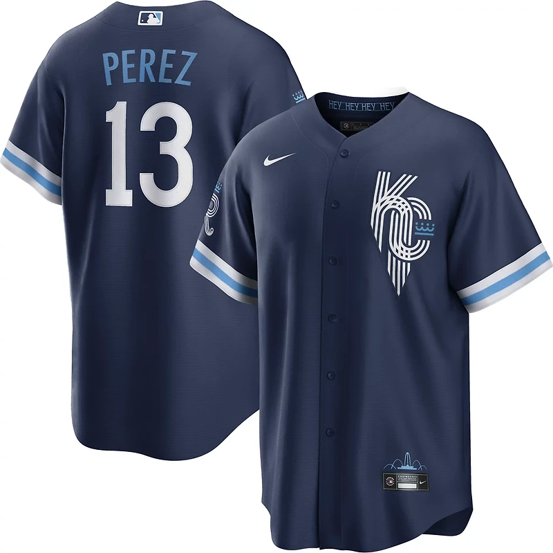 Nike Salvador Perez Kansas City Royals Connect Replica Player Jersey
