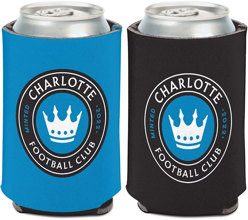 WinCraft Charlotte FC 12 oz Primary Slim Can Cooler