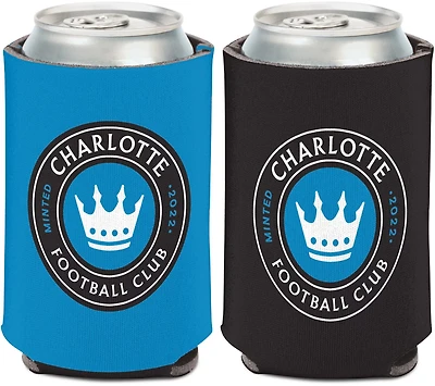 WinCraft Charlotte FC 12 oz Primary Slim Can Cooler