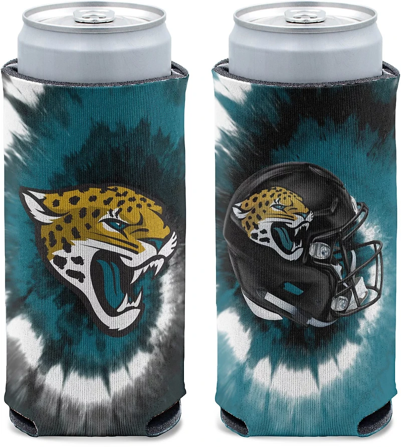 WinCraft Jacksonville Jaguars 12 oz Tie Dye Slim Can Cooler