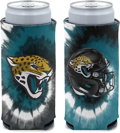 WinCraft Jacksonville Jaguars 12 oz Tie Dye Slim Can Cooler