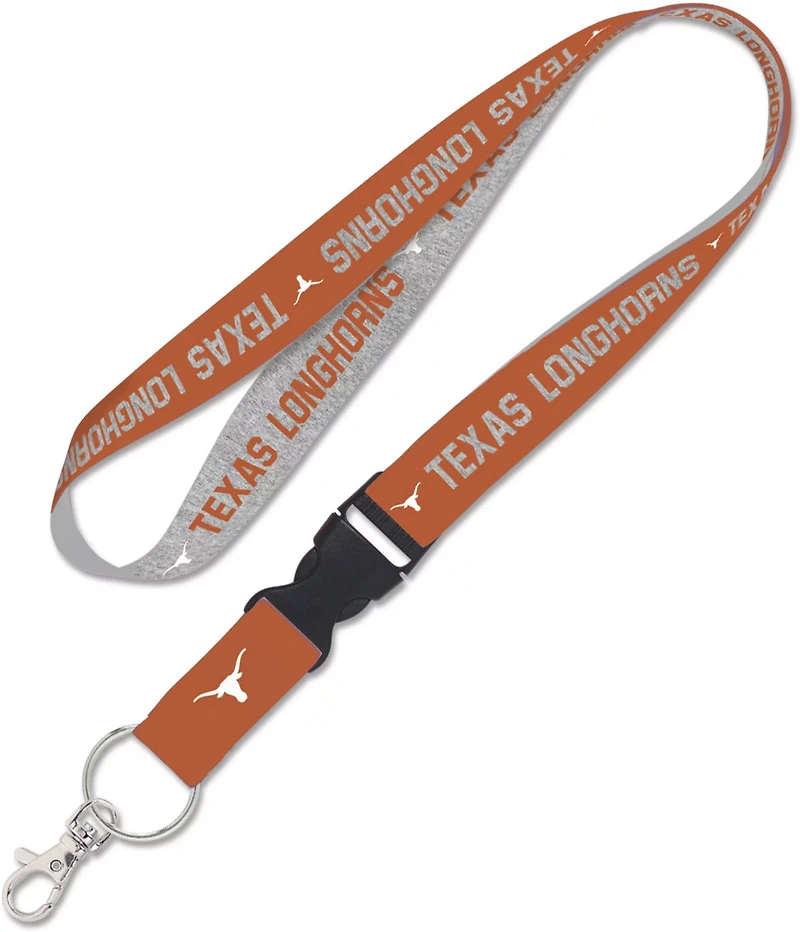 WinCraft University of Texas Heathered 1 in Detachable Buckle Lanyard