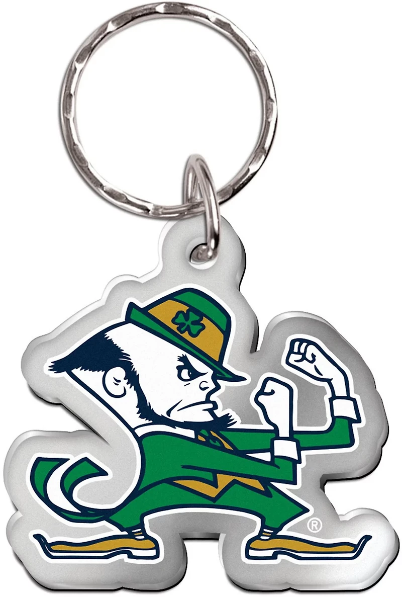 WinCraft University of Notre Dame Metallic Freeform Keychain