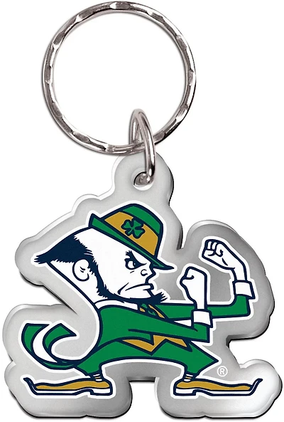 WinCraft University of Notre Dame Metallic Freeform Keychain