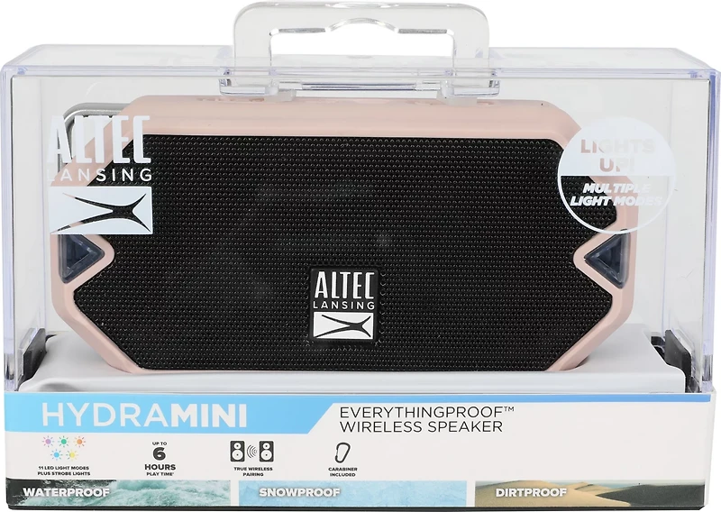 Altec Lansing HydraMini Everything Proof Bluetooth Speaker