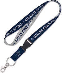 WinCraft Dallas Cowboys Heathered Lanyard with Detachable Buckle