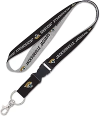 WinCraft Jacksonville Jaguars Heathered Lanyard with Detachable Buckle