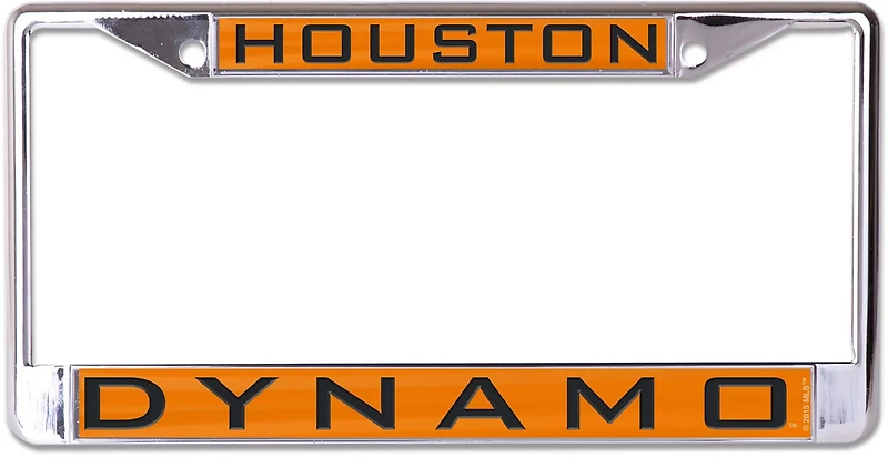 WinCraft Houston Dynamo Blackout License Plate Frame