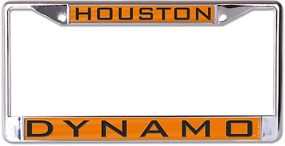 WinCraft Houston Dynamo Blackout License Plate Frame