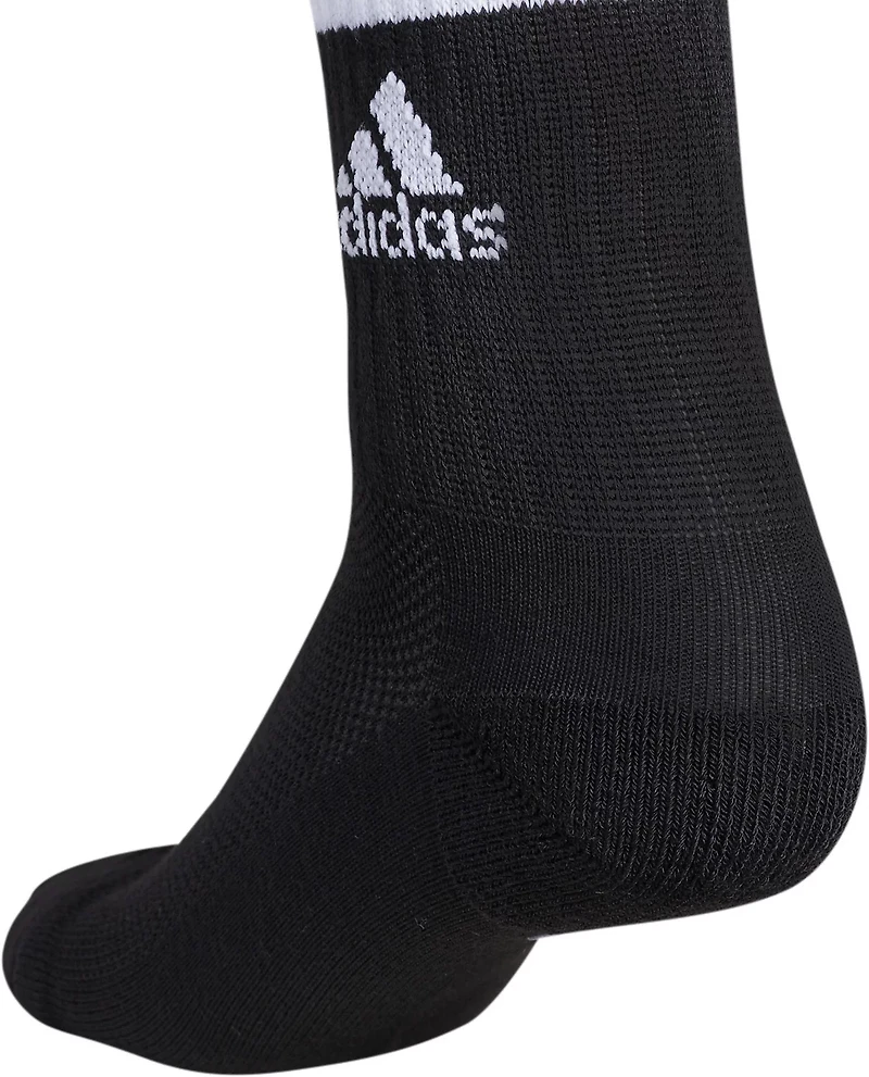 adidas Youth Cushion Mixed Crew Socks 6 Pack