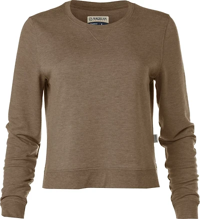 Magellan Outdoors Women’s Campfire Long Sleeve Crop Pullover Shirt