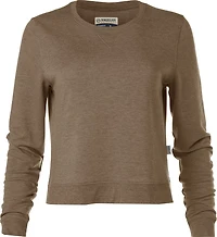 Magellan Outdoors Women’s Campfire Long Sleeve Crop Pullover Shirt