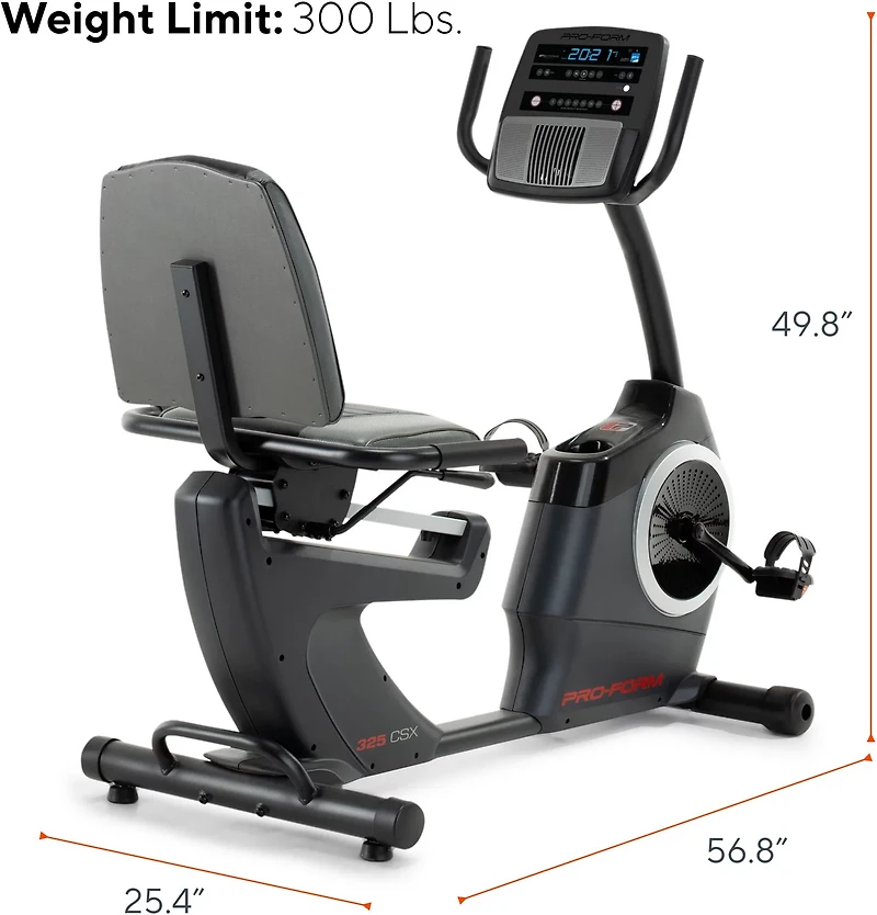 ProForm 325 CSX Recumbent Bike