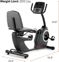 ProForm 325 CSX Recumbent Bike