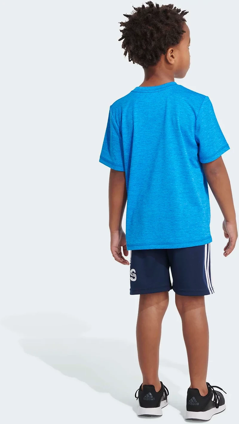 adidas Boys' Graphic T-shirt and Shorts Set