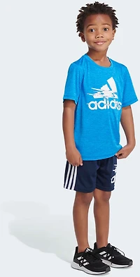 adidas Boys' Graphic T-shirt and Shorts Set