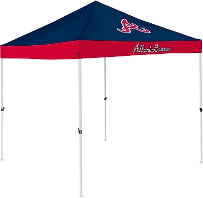 Logo Brands Atlanta Braves Economy Canopy