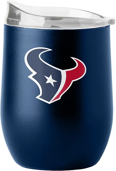 Logo Brands Houston Texans 16 oz Flipside Powder Coated Tumbler