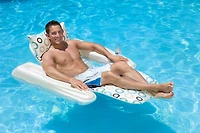 Rio Mod Dots Adjustable Pool Float Chaise Lounge