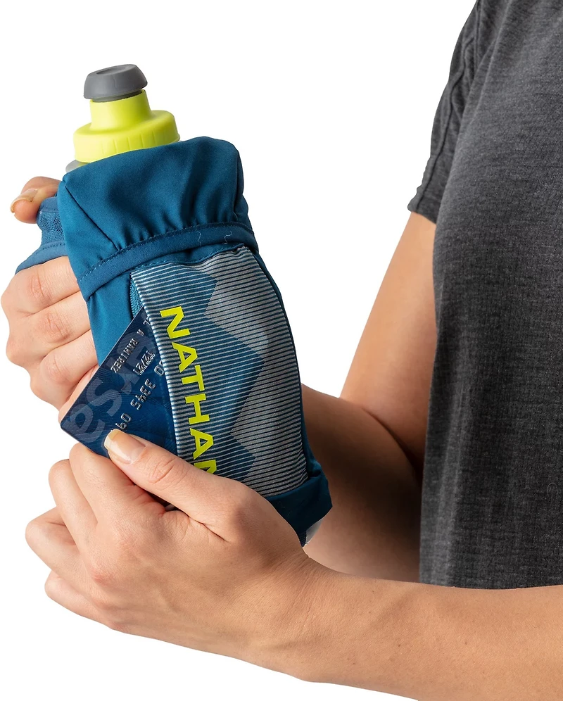 Nathan Insulated Quick Squeeze 18 oz Water Bottle